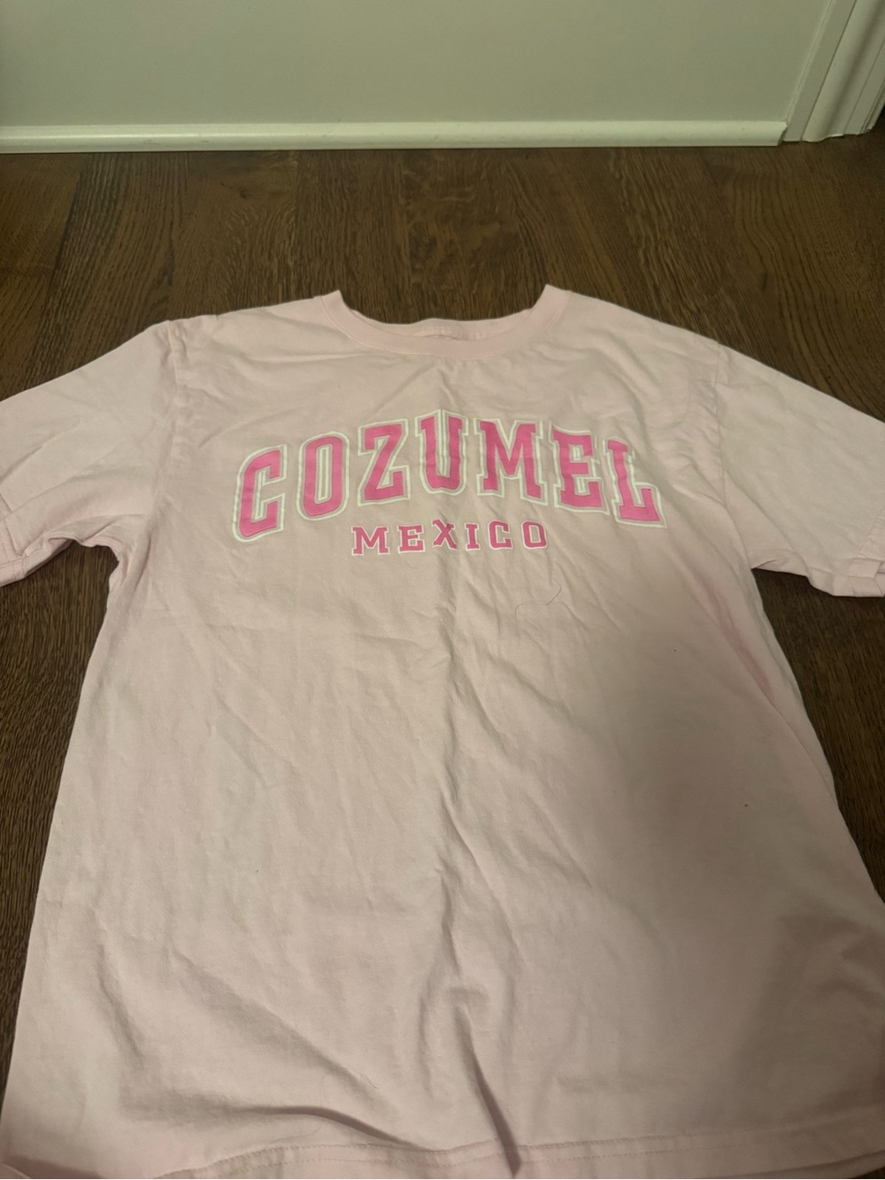 Kids Cozumel Mexico Graphic Tee - Pink